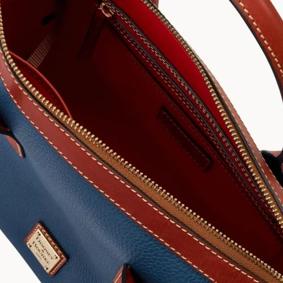 Dooney & Bourke Pebble Grain Satchel - Picture 4 of 5